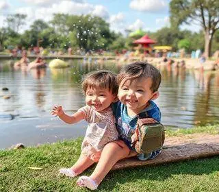 Zona Leste com crianças