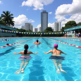 piscinas gratuitas em São Paulo