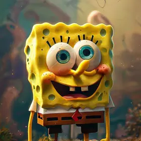 tag comemorativa Bob Esponja