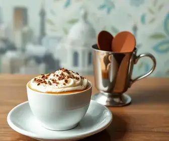 sobremesas com café