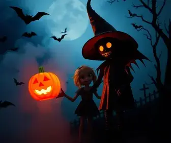 Halloween infantil em SP e no Rio